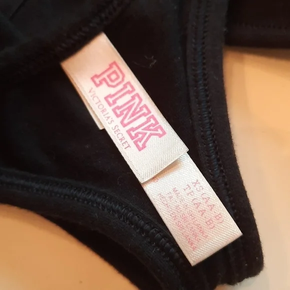 Victoria's Secret Pink St Patricks Day shamrock sports bra extra small - Picture 5 of 9